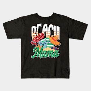 Mama Summer Vacation Beach Family Trip Matching Kids T-Shirt